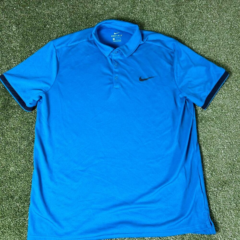 Nike Men's Blue Polo-shirts
